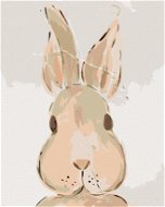 Hnědý králík (Haley Bush), 80×100 cm, bez rámu a bez vypnutí plátna - Painting by Numbers
