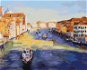 Kanál v Benátkách, 80×100 cm, bez rámu a bez vypnutí plátna - Painting by Numbers
