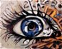 Magické oko, 40×50 cm, vypnuté plátno na rám - Painting by Numbers