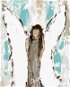 Maľovaný anjel (Haley Bush), 80 × 100 cm, bez rámu a bez napnutia plátna - Maľovanie podľa čísel