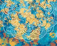 Mandala plná farieb, 80 × 100 cm, plátno napnuté na rám - Maľovanie podľa čísel