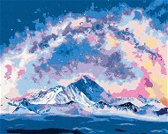 Mount Everest pod mliečnou dráhou, 80×100 cm, bez rámu a bez vypnutia plátna - Maľovanie podľa čísel