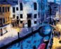 Podvečer v Benátkach, 80 × 100 cm, plátno napnuté na rám - Maľovanie podľa čísel