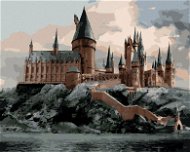 Maľovanie podľa čísel Pohľad na Rokfort (Harry Potter), 40×50 cm, bez rámu a bez vypnutia plátna - Malování podle čísel