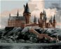 Pohled na Bradavice (Harry Potter), 40×50 cm, bez rámu a bez vypnutí plátna - Painting by Numbers