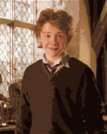 Ron v učebni (Harry Potter), 40×50 cm, bez rámu a bez vypnutia plátna - Maľovanie podľa čísel