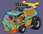 Scooby a dodávka Mystery Machine (Scooby Doo), 40×50 cm, bez rámu a bez vypnutí plátna - Painting by Numbers
