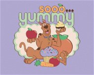 Scooby s muffinem (Scooby Doo) - Painting by Numbers