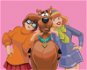 Scooby, Velma a Daphne (Scooby Doo), 40×50 cm, bez rámu a bez vypnutí plátna - Painting by Numbers