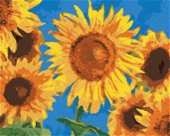 Slunečnice podle Van Gogha, 40×50 cm, bez rámu a bez vypnutí plátna - Painting by Numbers
