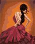 Tanečnice tancujúce flamenco, 80 × 100 cm, bez rámu a bez napnutia plátna - Maľovanie podľa čísel