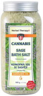Herbal Therapy Hemp bath salt with sage, 900 g - Bath Salt