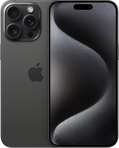 iPhone 15 Pro Max 256GB fekete titán - Mobiltelefon - Fő fotó