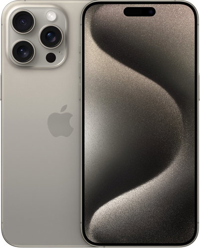 iPhone 15 Pro Max 512GB natúr titán - Mobiltelefon - Fő fotó