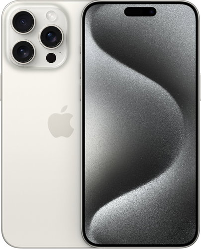 iPhone 15 Pro Max 1TB fehér titán Fő fotó iPhone 15 Pro Max 1TB fehér titán - Mobiltelefon - Fő fotó