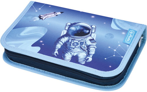 HERLITZ full, 2 flaps - Kosmonaut - Pencil Case - Main image