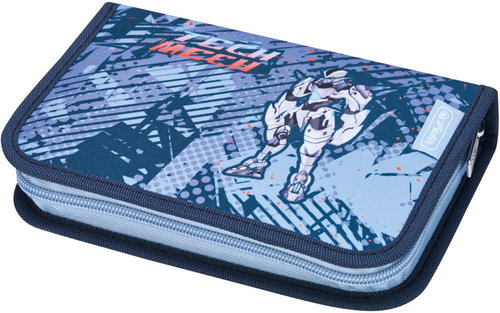 HERLITZ voll, 2 Klappen - TechMech - Federmäppchen - Hauptbild