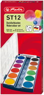 HERLITZ 12 vyjímatelných barev, paletkové víko - Vodovky
