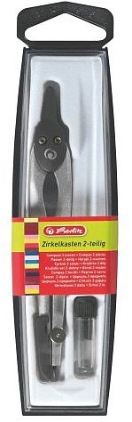 HERLITZ Metall, schwarz, Stifte im Set - Zirkel - Hauptbild