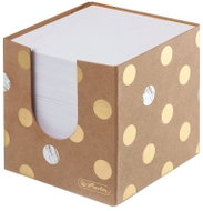 HERLITZ PureGlam 9 x 9 x 9 cm, 700 sheets, box - Memo Pad