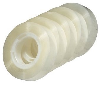 HERLITZ 33 m x 12 mm, transparent - 5er-Pack - Klebeband - Hauptbild