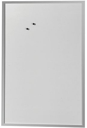 HERLITZ 60 x 80 cm, versilberter Holzrahmen - Magnettafel - Hauptbild