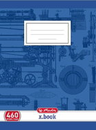 HERLITZ 460 holzfrei, unliniert - 3er-Pack - Heft