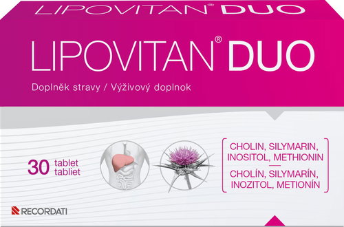 Lipovitan DUO 30 tablets - Dietary Supplement - Main image