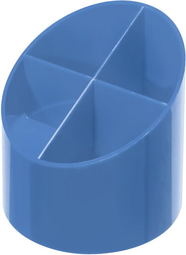 HERLITZ Round, 4 Compartments, Baltic - Pencil Holder - Main image