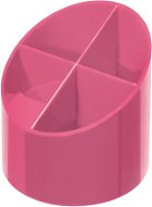 HERLITZ rund, 4 Fächer, pink - Stiftehalter