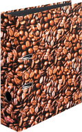 HERLITZ A4 80mm Laminated Coffee - Arch Folder