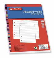 Herlitz do diára A5 3× 50 strán, linajkový - Poznámkový blok