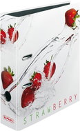 HERLITZ A4 80mm Laminated Fresh Strawberries - Arch Folder