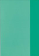 HERLITZ A5 / 90 mic, green, 1 pc - Notebook Cover