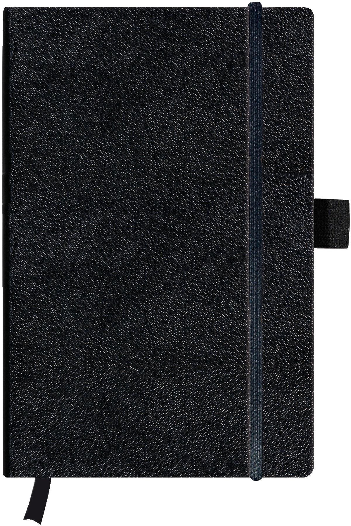 HERLITZ A5, kockás, Classic fekete - 96 lap