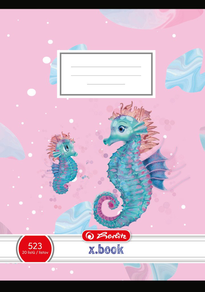 Herlitz 523 MIX lányoknak, vonalas