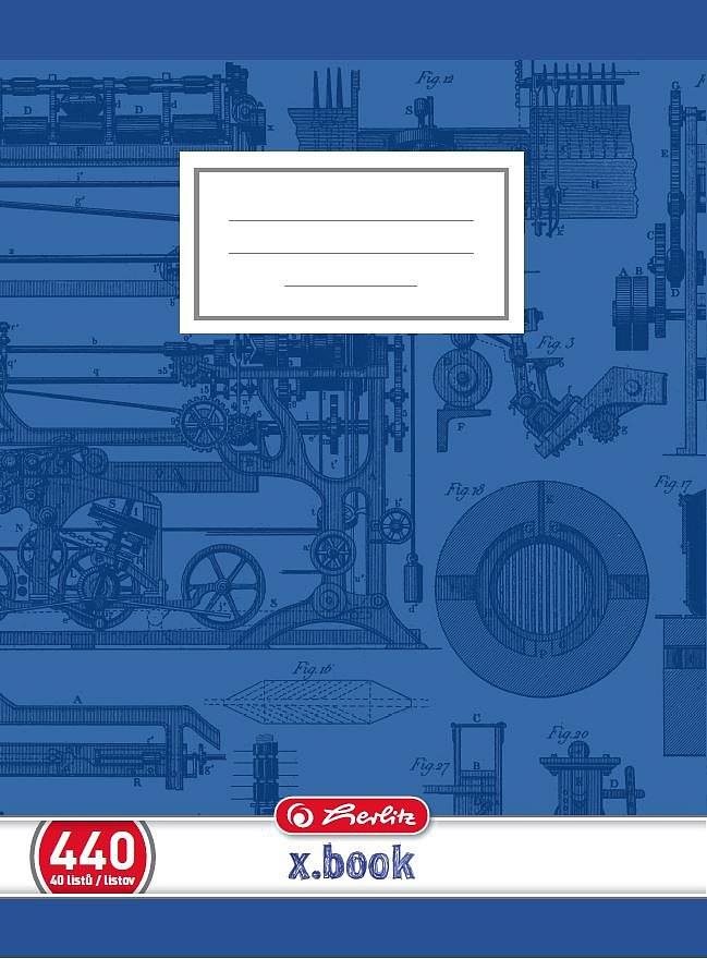 Herlitz 440 famentes, sima