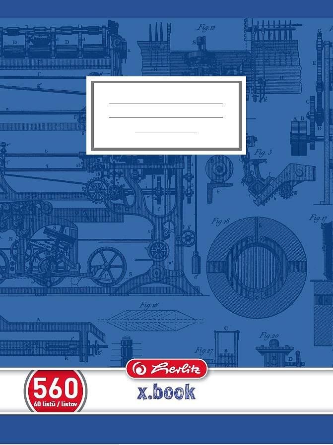 Herlitz 560 famentes, sima