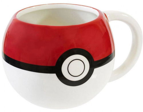 Pokémon: Pokéball - 3D hrnek - Hrnek - Hlavní obrázek