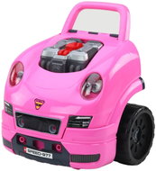 Lean Toys Workshop car engine disassembly kit, pink - Children's Tools