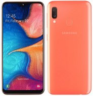 Samsung Galaxy A20e narancsszín - Mobiltelefon