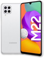 Samsung Galaxy M22 bílá - Mobilní telefon