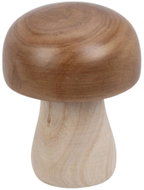 HOME STYLING COLLECTION Houba, dřevo, hnědá, výška 15 cm - Decoration