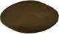 Carpet Home Styling Collection Round rug, faux fur, diameter 80 cm, green - Koberec