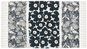 Carpet STOF Cotton carpet with floral pattern, EUGENIE, 60 × 90 cm - Koberec