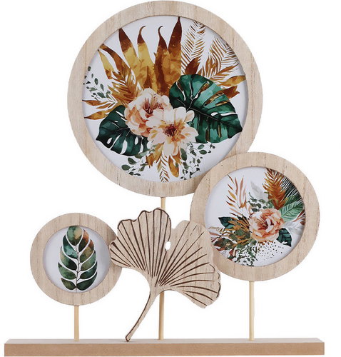 Home Styling Collection Photo frame for 3 photos round, 7,5 cm, 10,5 cm, 17 cm - Photo Frame - Main image