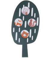 Home Styling Collection Tree-shaped photo frame, 43 × 21 cm, tree crown - Photo Frame