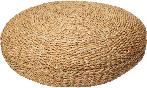 Home Styling Collection Seagrass seat cushion, diameter 58 cm - Ottoman - Main image