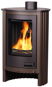 MASTERFLAMME Piccolo I, Brown - Velvet - Wood Stove