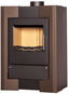 FLAMINGO ESPO II Brown - Velvet - Wood Stove